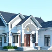 Top mẫu nhà cấp 4 mái thái đẹp sang trọng dẫn đầu xu hướng