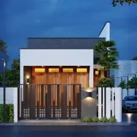 Khám phá mẫu nhà ống 1 tầng đẹp hiện đại cho gia đình