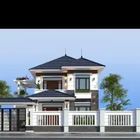 Mẫu nhà ống 2 tầng đẹp thu hút với không gian mở thoáng