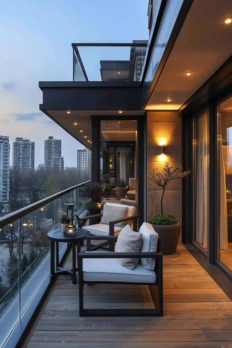 Lan can ban công sắt