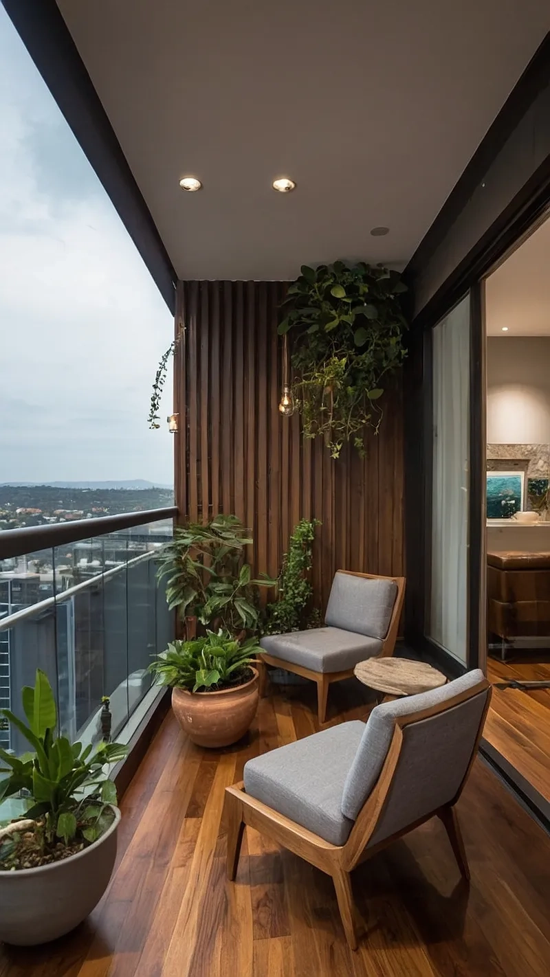 Ban công hiện đại