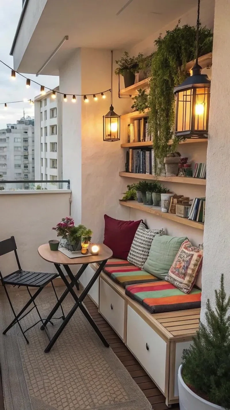 Ban công nhà phố làm vườn rau