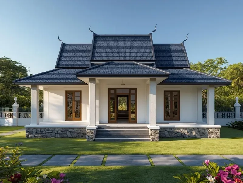 Tìm hiểu chi tiết chi phí xây biệt thự 1 tầng chính xác