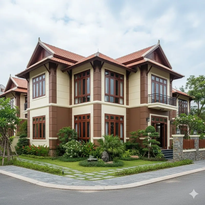 Biệt thự chữ L là gì và ưu điểm nổi bật