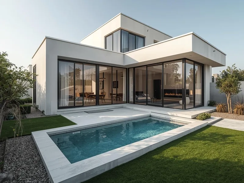Khám phá khu biệt thự có hồ bơi đẳng cấp và hiện đại