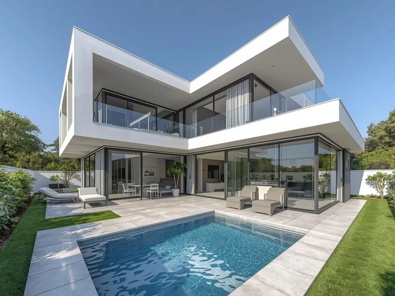 Tính toán chi phí xây biệt thự có hồ bơi chính xác