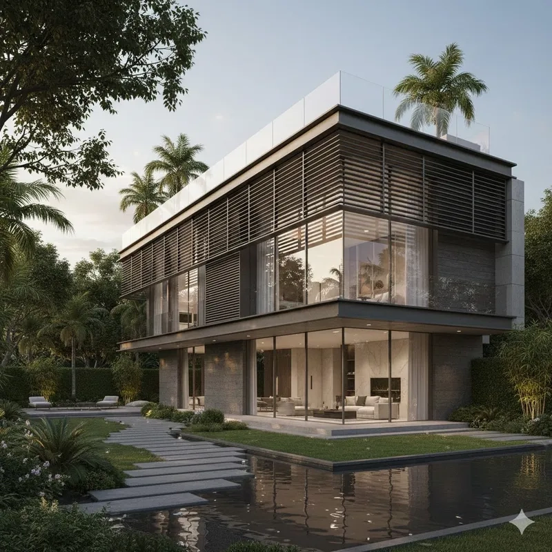 Kiểu dáng châu Âu biệt thự đơn lập phong cách châu Âu tinh tế