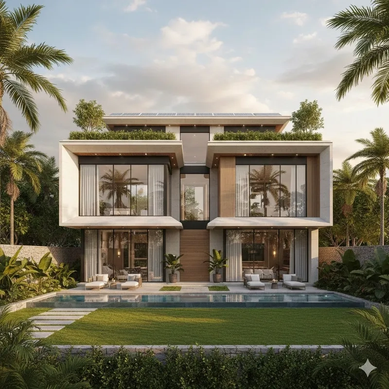 Chiêm ngưỡng phối cảnh đẹp phối cảnh biệt thự đơn lập ấn tượng