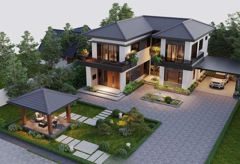 Sống đẳng cấp tại biệt thự hiện đại cao cấp tuyệt hảo