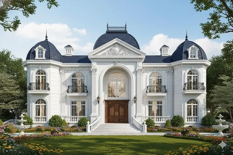 Trải nghiệm biệt thự kiểu Pháp lâu đài sang trọng