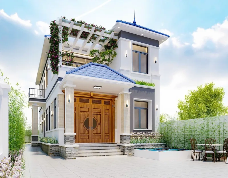 Nội thất tiện nghi với nội thất biệt thự mái nhật hiện đại