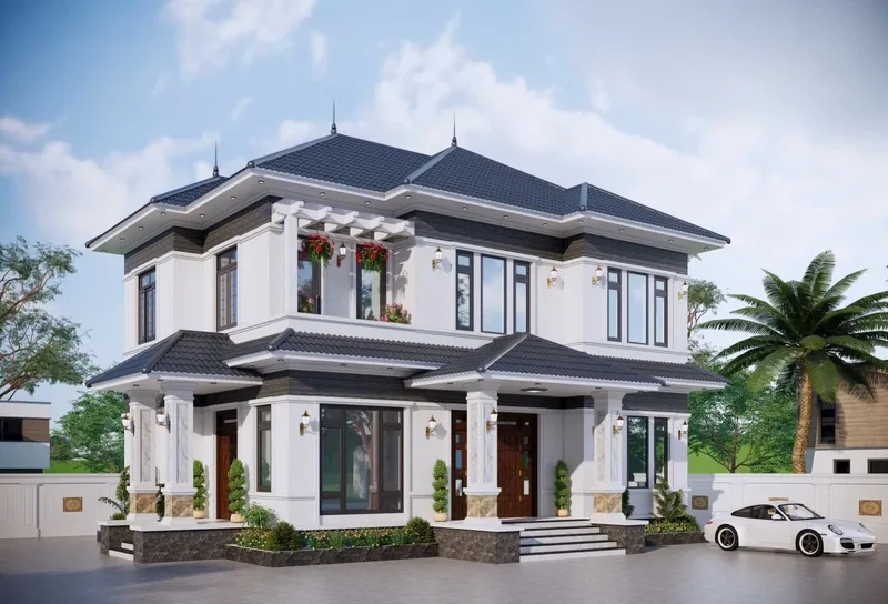 Trải nghiệm biệt thự mái thái hiện đại sang trọng