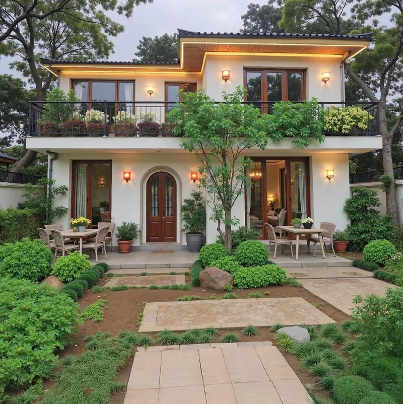 Thể hiện cá tính với phong cách biệt thự nghỉ dưỡng sang trọng