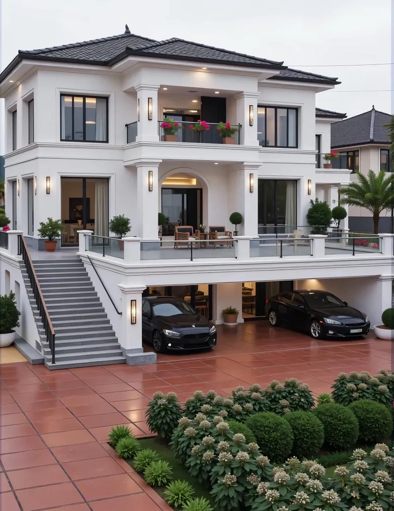 Chiêm ngưỡng phối cảnh đẹp phối cảnh biệt thự nghỉ dưỡng ấn tượng