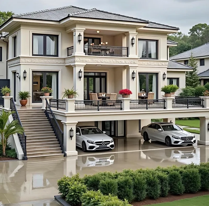 Sang trọng vượt thời gian biệt thự nghỉ dưỡng tân cổ điển tuyệt vời