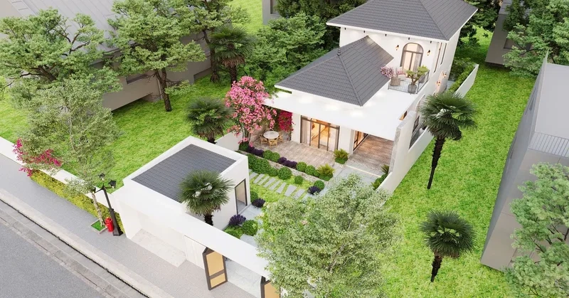 Tiết kiệm chi phí với biệt thự sân vườn giá rẻ chất lượng