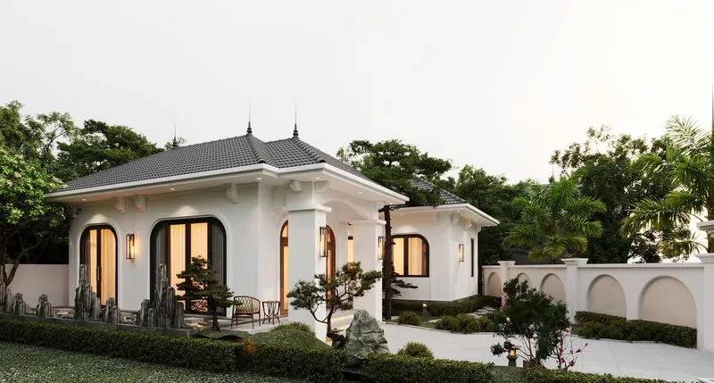 Tìm đơn vị uy tín thi công biệt thự tân cổ điển nhanh chóng