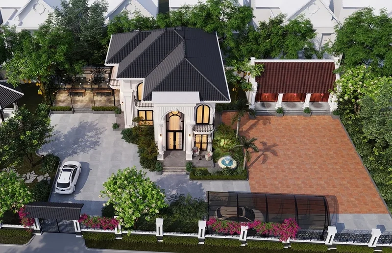 Chiêm ngưỡng hình ảnh biệt thự tân cổ điển đẹp mọi góc