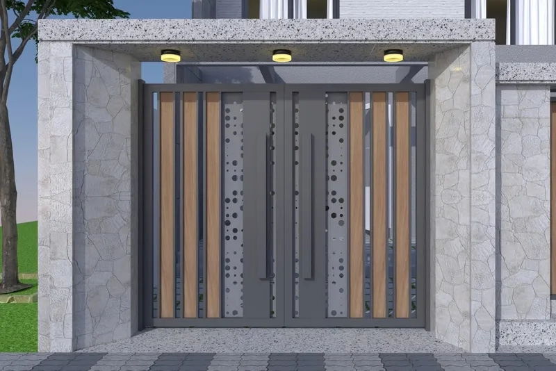 Cổng nhà phố đẹp
