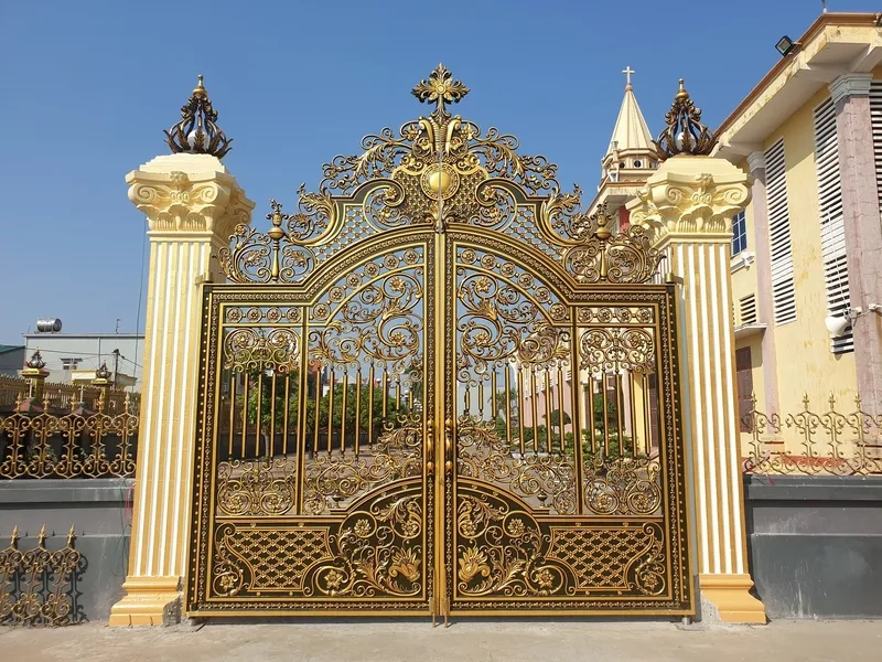 Cổng sắt nhà phố đẹp