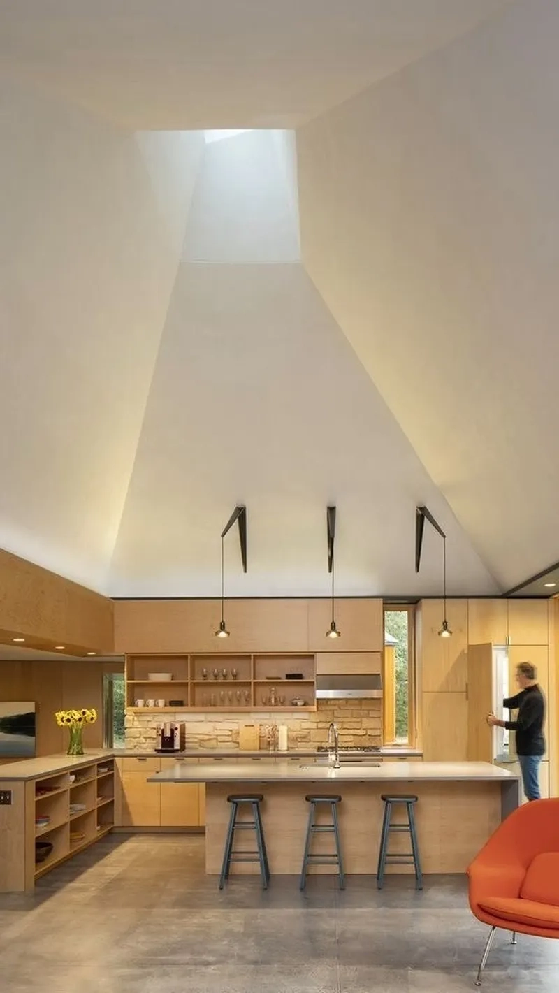 Xem mẫu giếng trời nhà phố ấn tượng