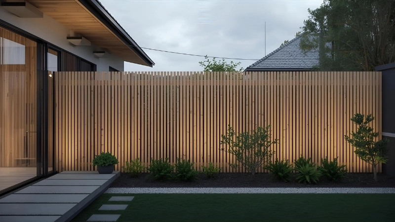 Hàng rào tre trúc mang đậm nét kiến trúc làng quê