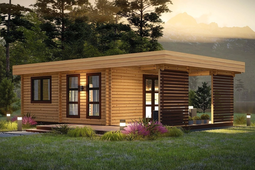 Cảnh quan sân vườn đẹp của mẫu nhà vườn cấp 4 nhỏ đẹp