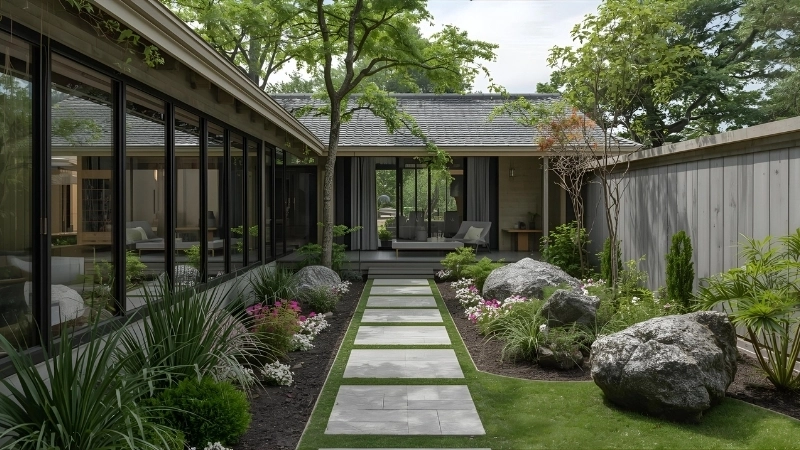 Khuôn đúc lối đi sân vườn tạo hình đá rối độc đáo