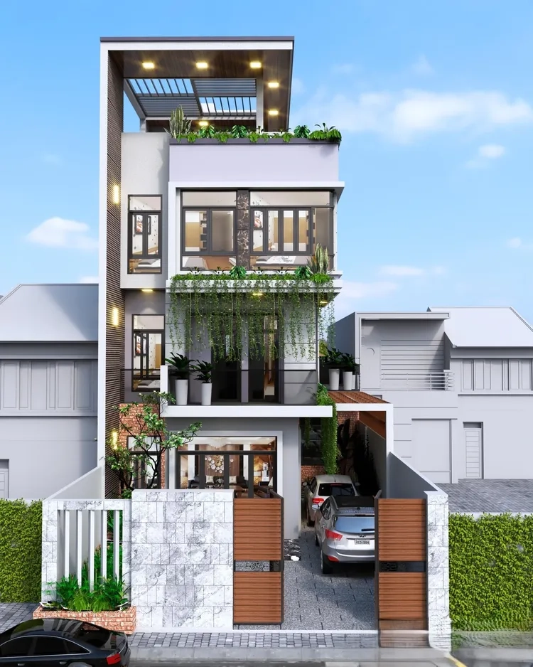 Khám phá ảnh thiết kế mặt tiền nhà ống đẹp đầy ấn tượng