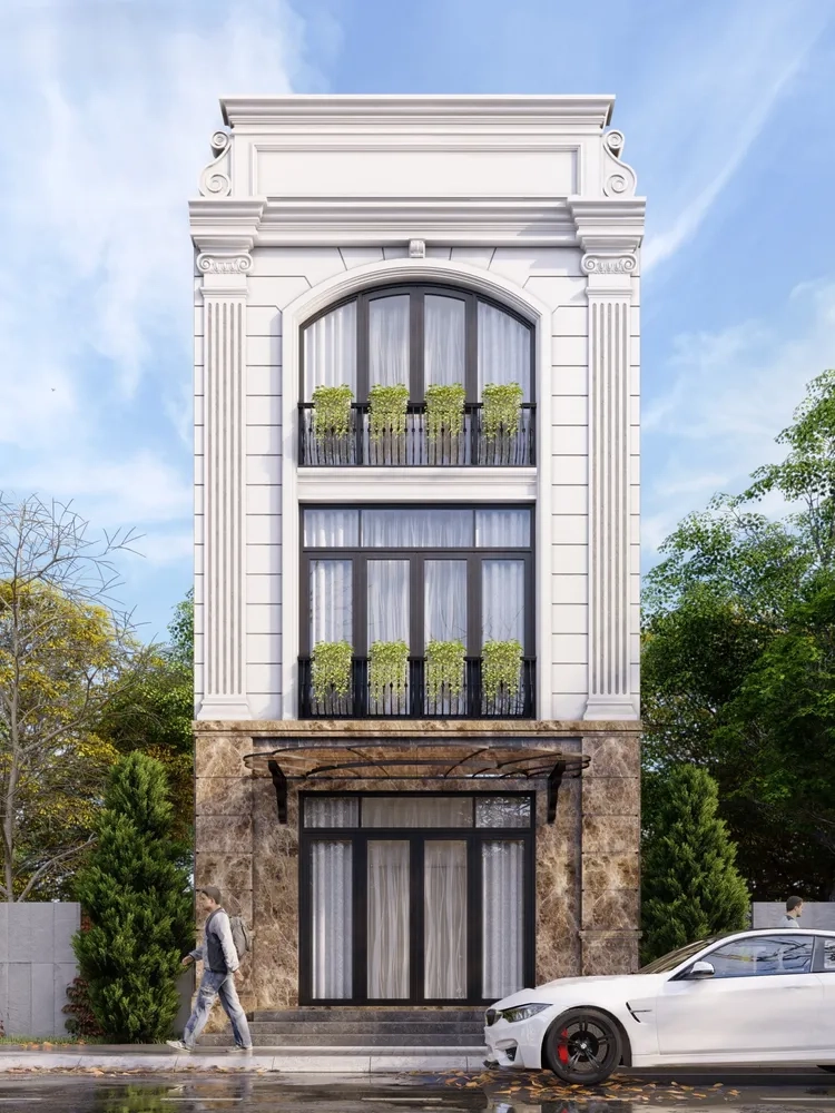 Tham khảo ảnh ý tưởng mặt tiền nhà ống độc đáo