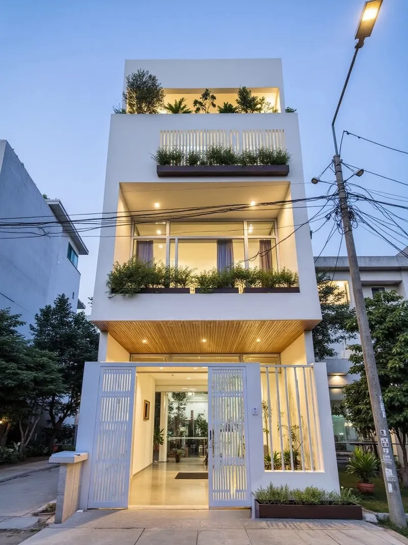 Xem chi tiết hình ảnh mặt tiền nhà phố đẹp