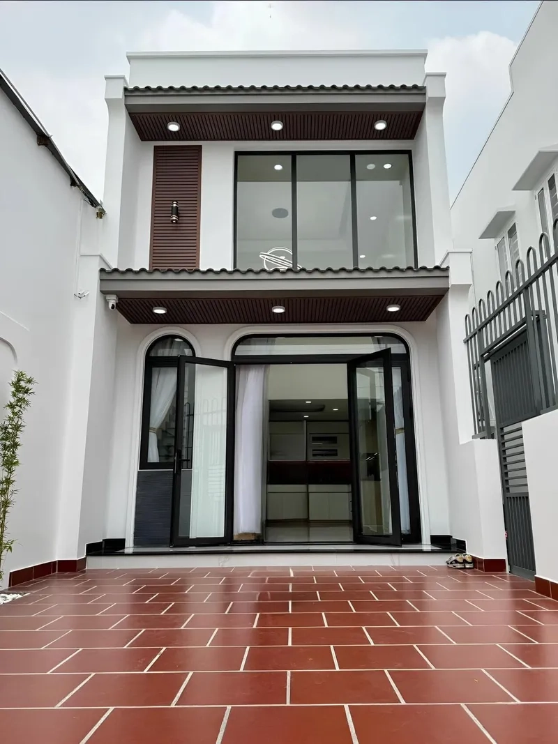 Mẫu nhà mặt tiền 5m đẹp tinh tế