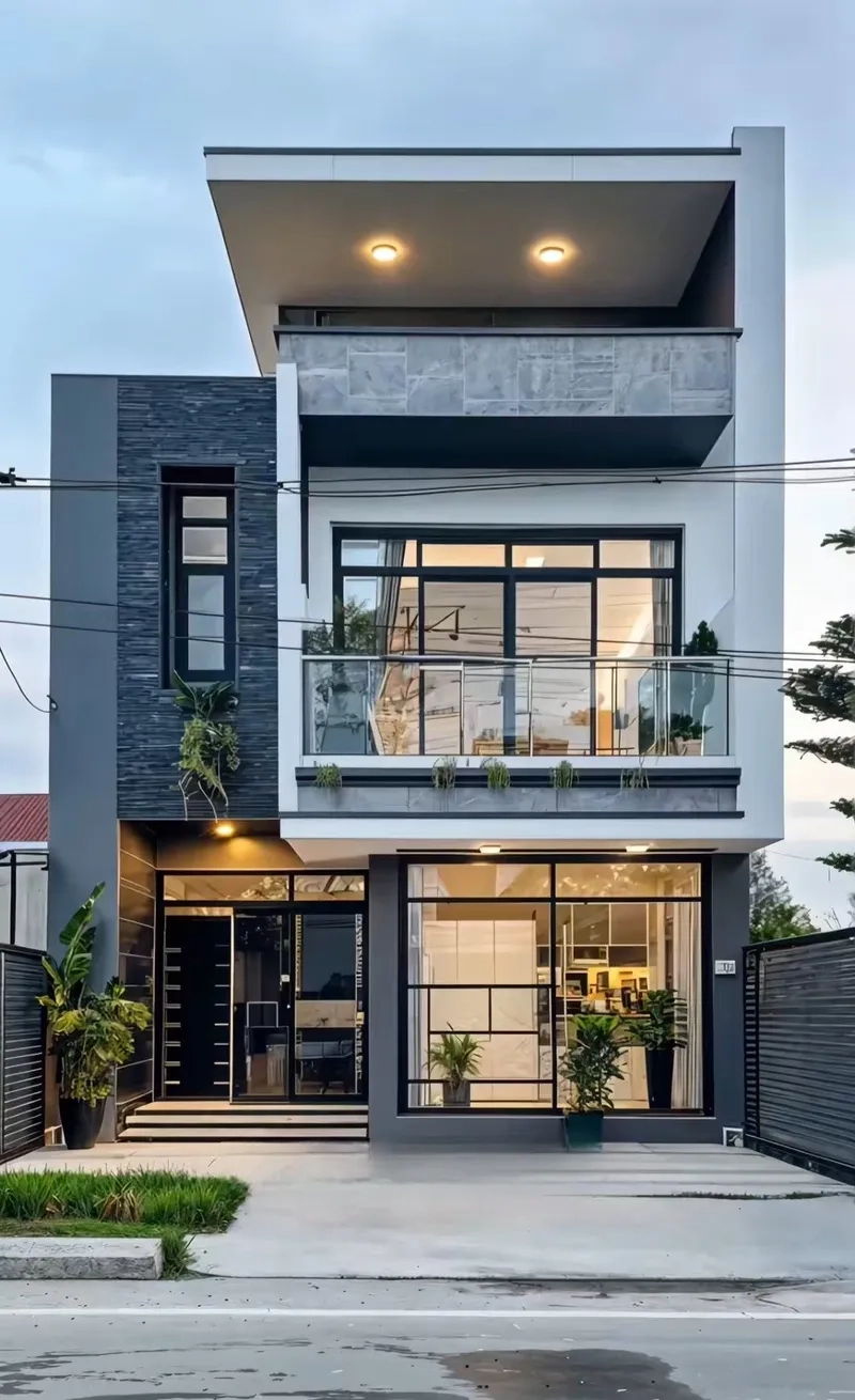 Ý tưởng thiết kế mặt tiền nhà đẹp