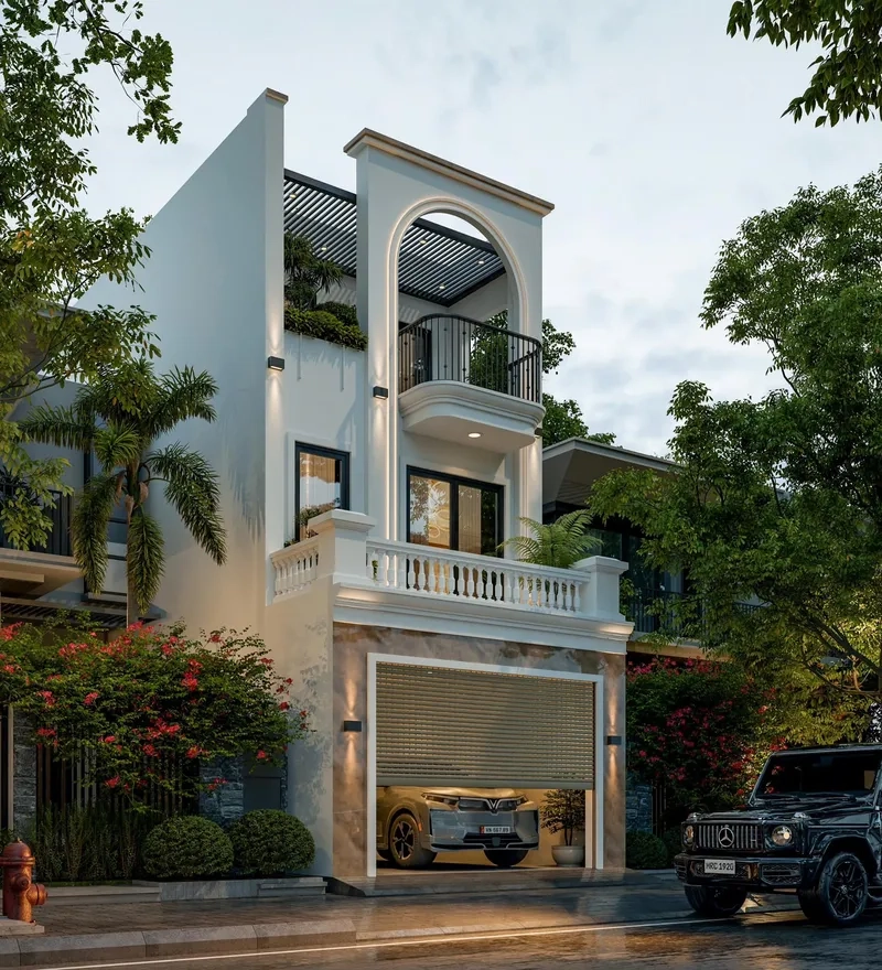 Các kiểu mặt tiền nhà phố đẹp