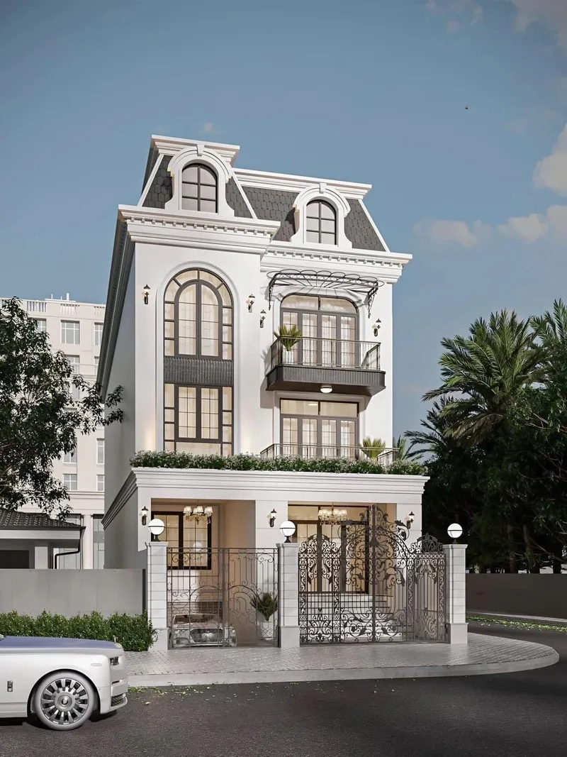 Tham khảo mẫu biệt thự đẹp tân cổ điển đẳng cấp