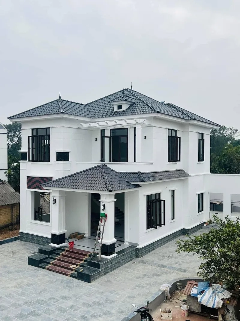 Xem ngay ảnh mẫu biệt thự đẹp mặt nổi bật