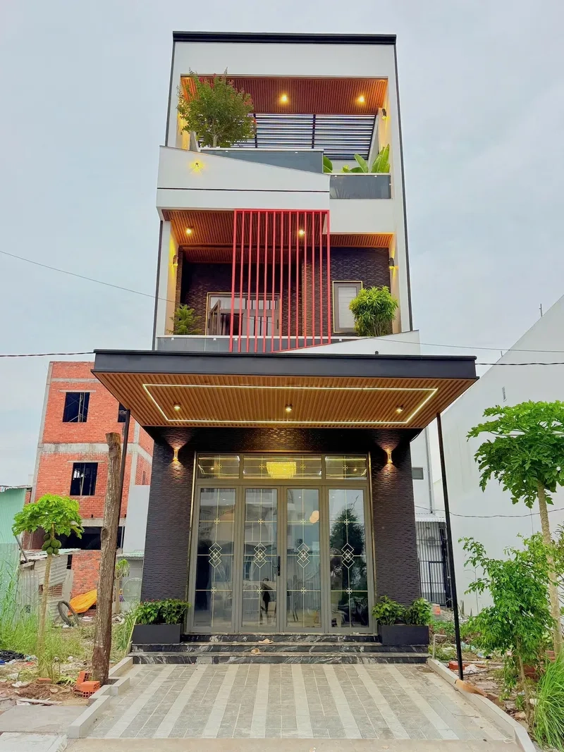 Thiết kế mẫu nhà phố 3 tầng đẹp