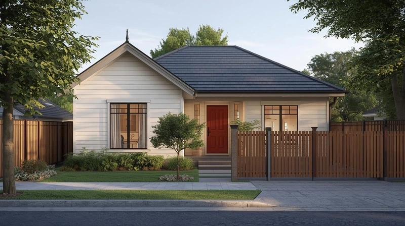 Mẫu nhà cấp 4 3 phòng ngủ gần gũi thiên nhiên mát lành