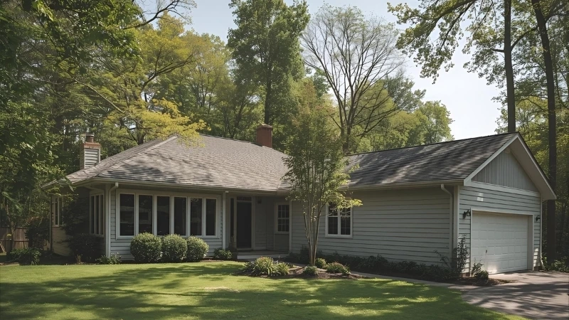 Góc chill xanh mát tại nhà cấp 4 chữ L có sân vườn