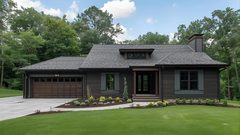 Không gian tối ưu với nhà cấp 4 chữ L 4 phòng ngủ