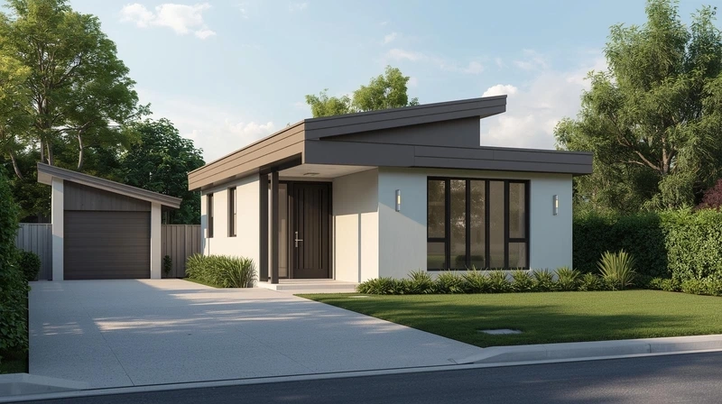 Kiểu nhà cấp 4 diện tích nhỏ 1 phòng ngủ dành cho người độc thân