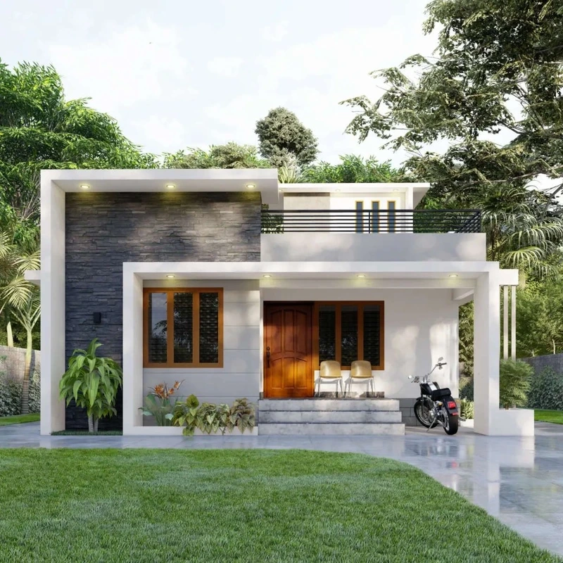 Cảm hứng mới mẻ từ nhà cấp 4 đơn giản hiện đại