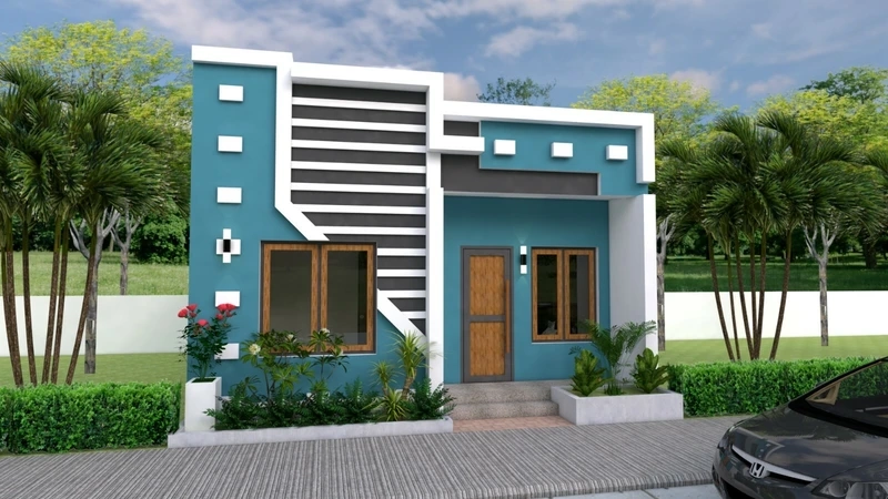 Mở rộng không gian cùng nhà cấp 4 đơn giản gác lửng