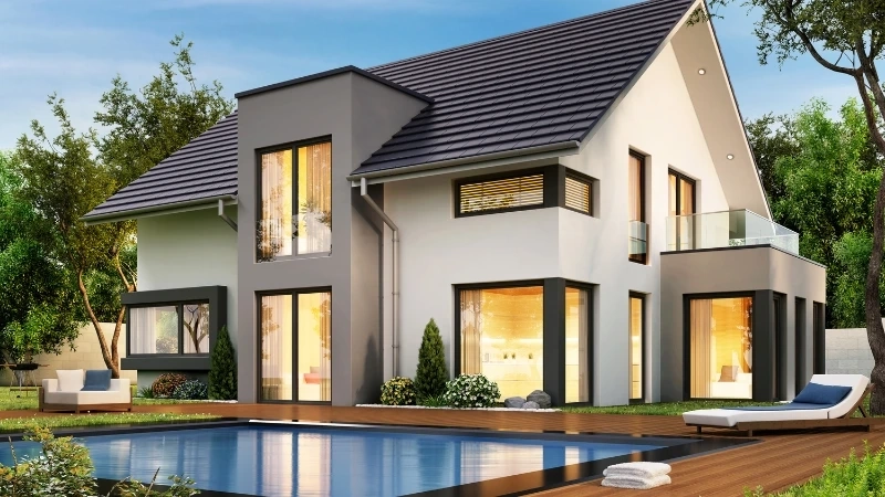 Không gian sang trọng của nội thất nhà cấp 4 giả biệt thự