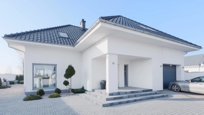 Giải pháp tiết kiệm là nhà cấp 4 giả biệt thự giá rẻ