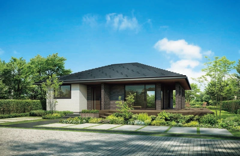 Thu hút ánh nhìn với nhà cấp 4 mái nhật mặt tiền đẹp