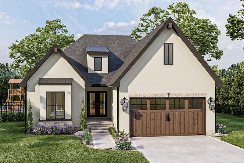 Vẻ đẹp nhẹ nhàng với nhà cấp 4 phong cách châu âu tối giản