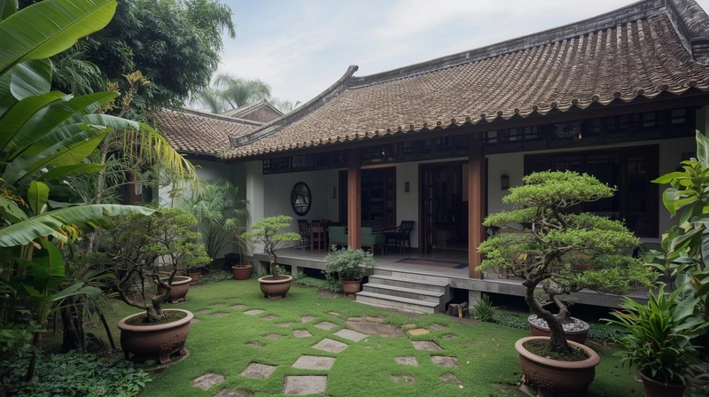 Xu hướng nhà cấp 4 sân vườn hiện đại cực hút