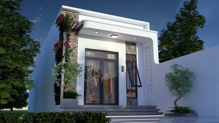 Tuyển chọn ảnh mẫu nhà ống 1 tầng đẹp nhất