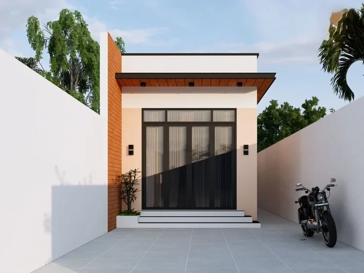 Bộ sưu tập ảnh nhà ống 1 tầng đa phong cách